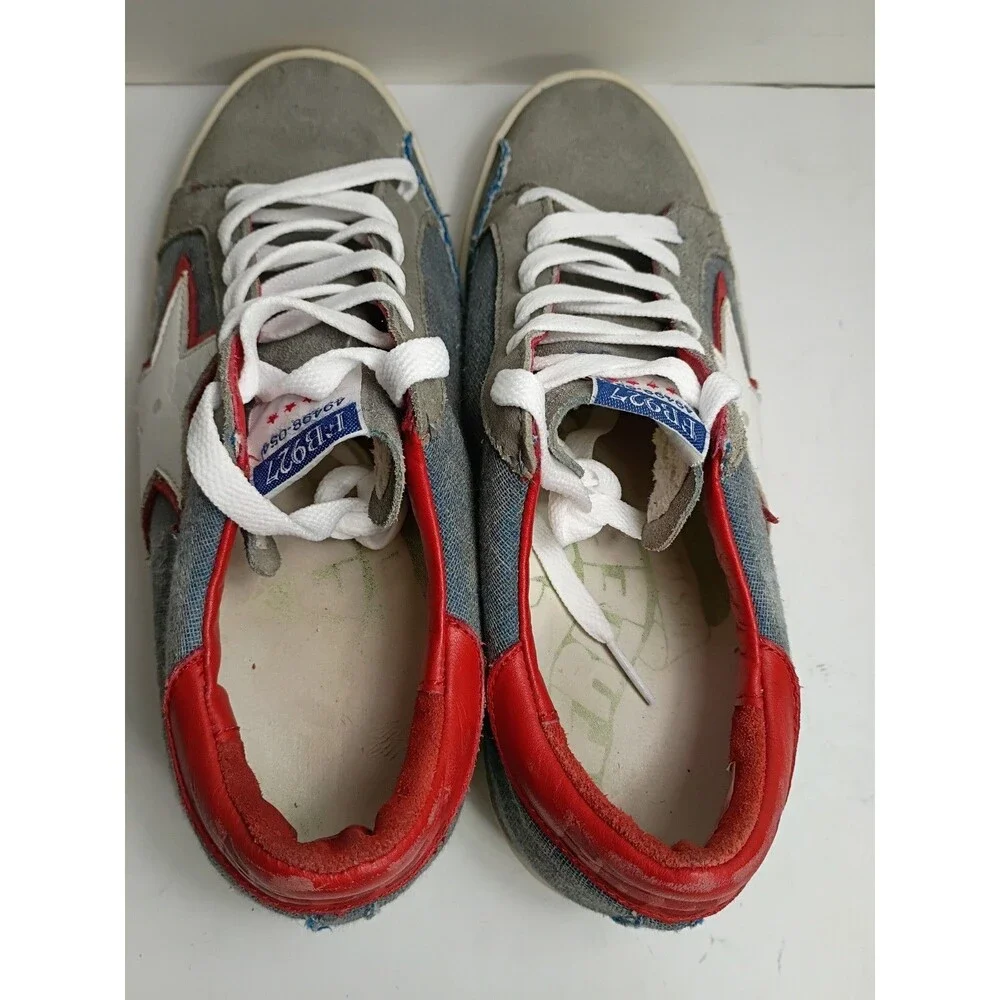 Freebird Suede Leather by  Steven FB927 Freedom Star Sneakers Women’s Size 10